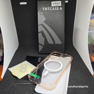 iPhone 15 Case (Pink Clear)